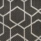Nourison Horizon HOZ01 Black 6" x 9" Indoor/Outdoor Area Rug, , large