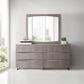 Vista Haus Marin Mirror in Greige, , large