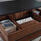Ashley Kallari Lift-Top Coffee Table in Warm Brown and Black, , large