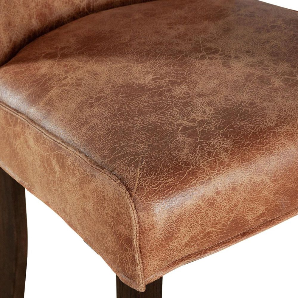 Home Trends &amp; Design Buddy Side Chair in Matte Brown, , large