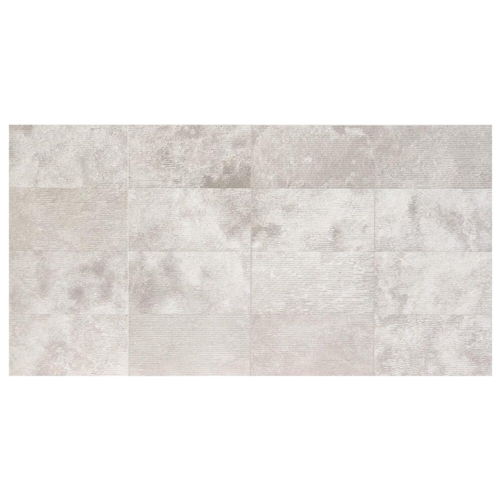 Soho Studio Carvina Carved Comb Wooden Beige 12" x 24" Stone Tile, , large
