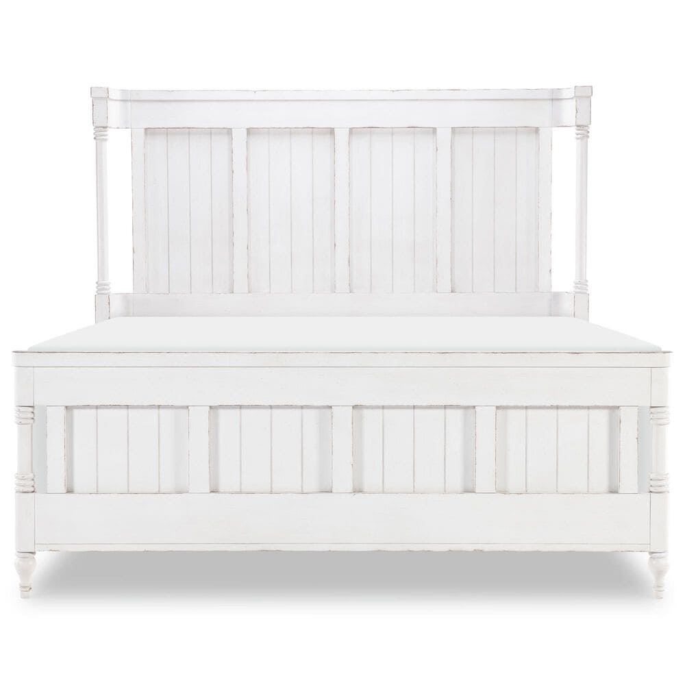 Legacy Classic Vintage Market 4-Piece Panel Bedroom Set in Picket Fence, , large