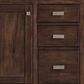 James Martin Vanities Addison 60" Double Bathroom Vanity in Mid-Century Acacia with 3 cm Lime Delight Quartz Top and Rectangular Sinks, , large