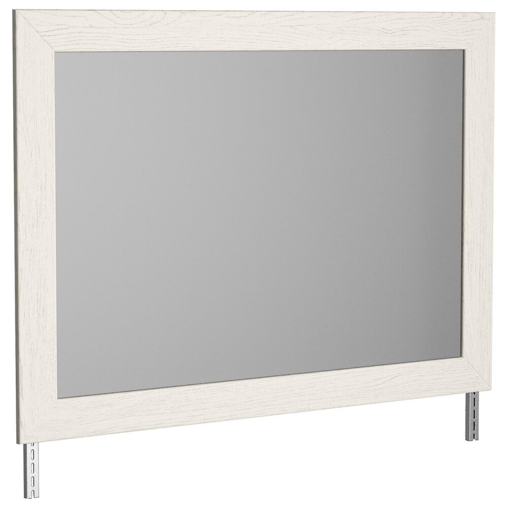Ashley Stelsie 6 Drawer Dresser and Mirror in White, , large