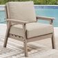 Ashley Grover Beach Outdoor Lounge Chair with Cushion in Driftwood, , large