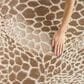 Nourison Desire Camel and Silver 3"11" x 5"11" Area Rug, , large
