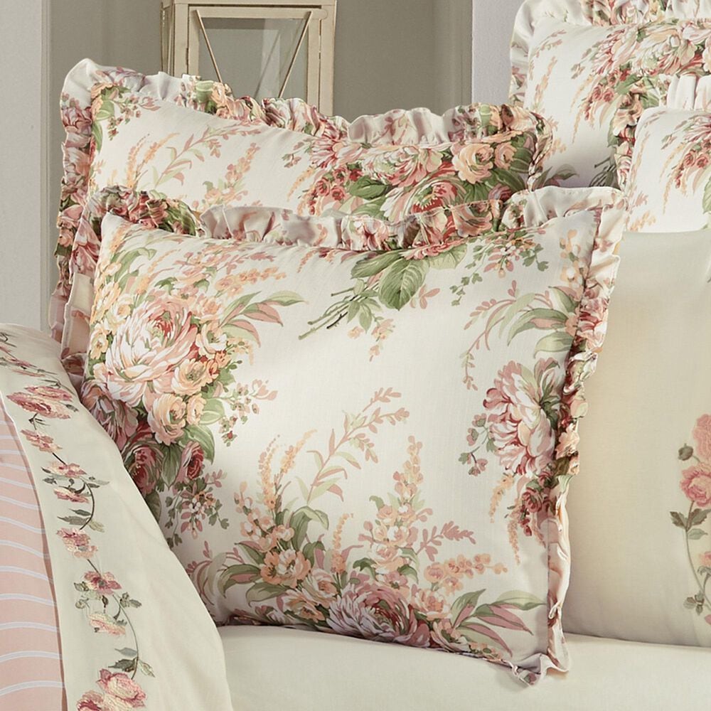 J. Queen New York Estelle 4-Piece Full Comforter Set in Coral, , large