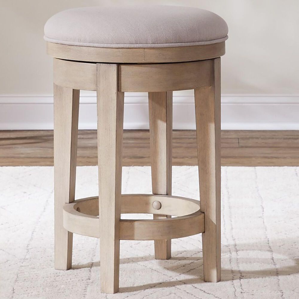 Belle Furnishings Brentwood Upholstered Swivel Stool Only in Sandstone, , large