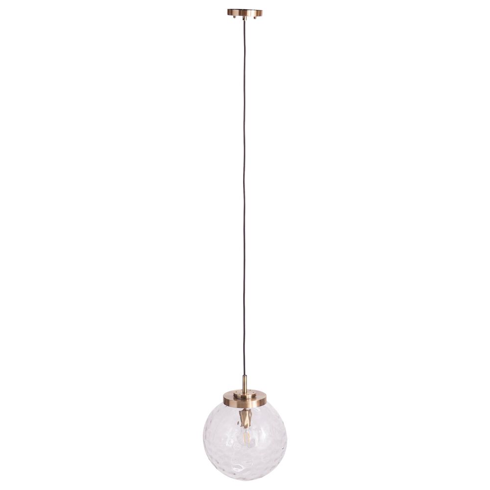 Southern Enterprises Predshire Pendant Lamp in Brass, , large