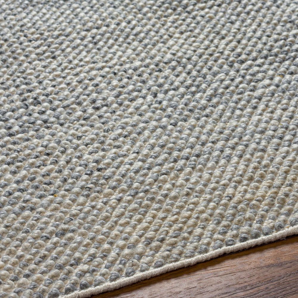 Surya Reika REK-2306 9&#39; x 12&#39; Gray and Off-White Area Rug, , large