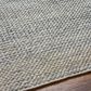 Surya Reika REK-2306 9" x 12" Gray and Off-White Area Rug, , large