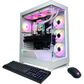 CyberPowerPC Gamer Supreme Gaming Desktop PC | Intel Core Ultra 9 285KF - 64GB RAM - NVIDIA GeForce RTX 5090 Graphics - 4TB SSD in White, , large