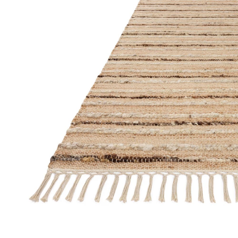 Magnolia Home Nico Natural and Bark 2&#39;3&quot; x 3&#39;9&quot; Area Rug, , large