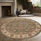 Radici USA Como 1592 Sage 8" Round Area Rug, , large