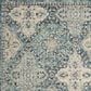 Safavieh Evoke EVK274C-3 3" x 5" Light Blue/Ivory Area Rug, , large
