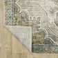 Oriental Weavers Venice Padua 2"3" x 7"6" Grey and Blue Runner, , large
