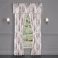 J. Queen New York Estelle 84" x 41" Window Panel Pair in Blush and Cream, , large
