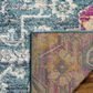 Safavieh Madison MAD119C 2"3" x 10" Blue and Fuchsia Runner, , large