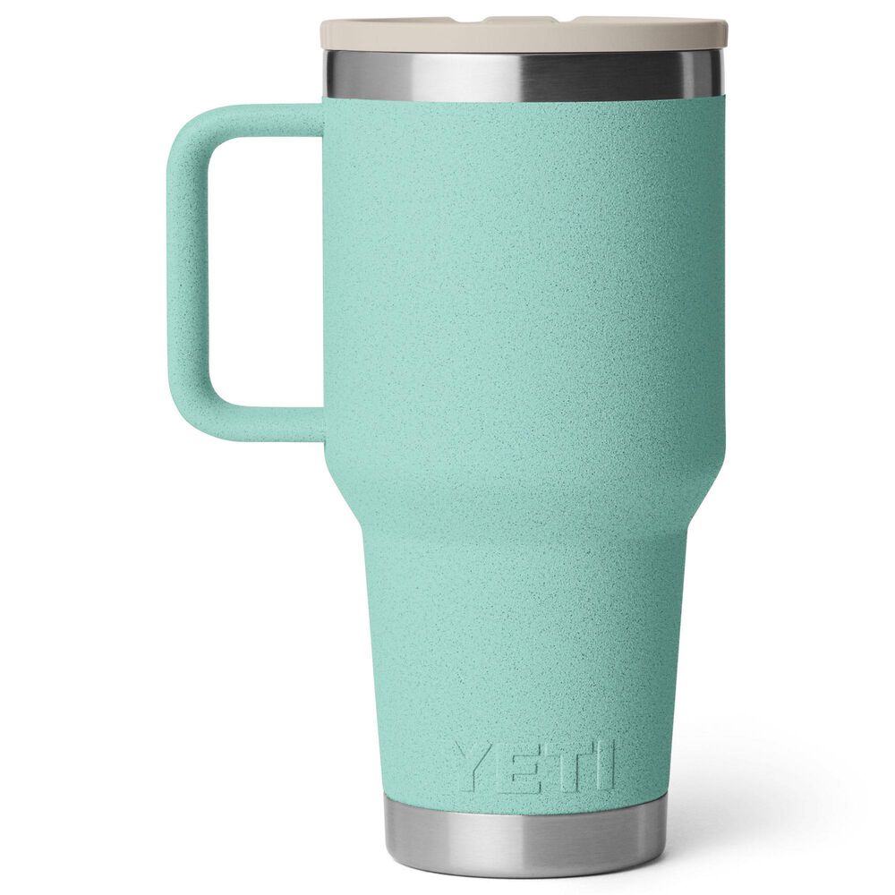 YETI Rambler 30 Oz Travel Straw Mug in Sea Stone, , large