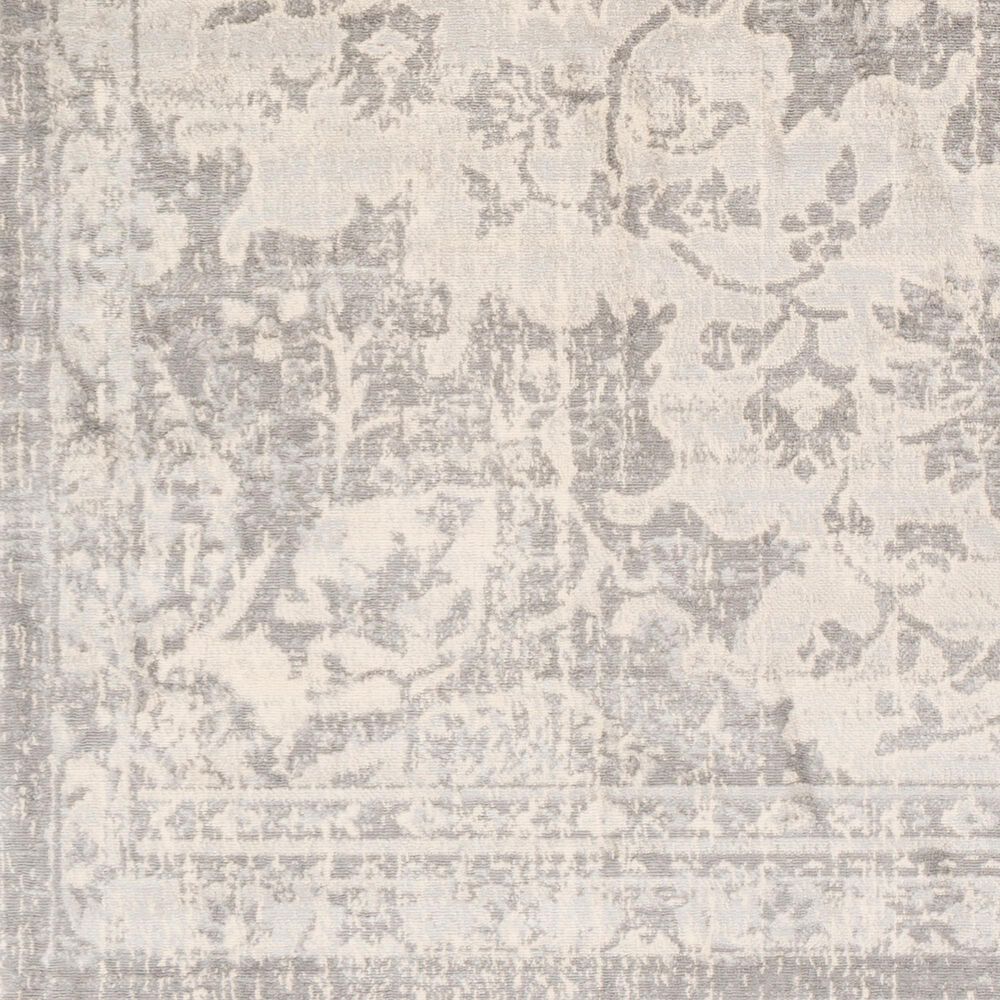 Surya Monaco MOC-2328 2&#39;6&quot; x 8&#39; Silver Gray and Cream Scatter Rug, , large