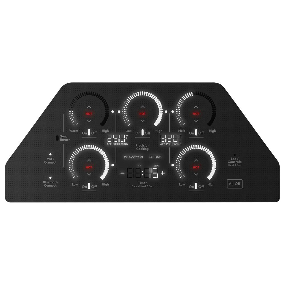 Cafe 36&quot; Electric Induction Built-In Cooktop in Black, , large