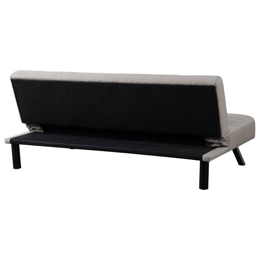 Lifestyle Solutions Dakota Convertible Sofa in Taupe, , large