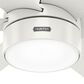 Hunter Solaria 72" Outdoor Ceiling Fan with LED Light in Fresh White, , large