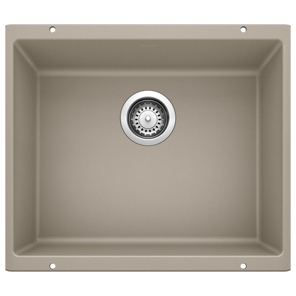 Blanco Precis 21" Single Bowl Kitchen Sink in Truffle, , large
