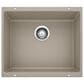 Blanco Precis 21" Single Bowl Kitchen Sink in Truffle, , large