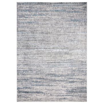 Feizy Azure 3402F 5" x 8" Blue and Gray Area Rug, , large