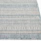Central Oriental Melbourne Dracus 7"10" x 9"10" Vanilla and Lagoon Area Rug, , large