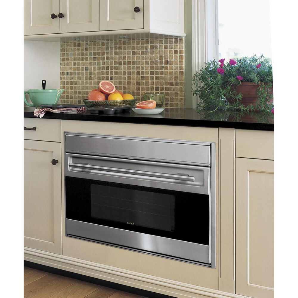 Wolf 36 Inch Single Electric Wall Oven L Series Nebraska Furniture Mart