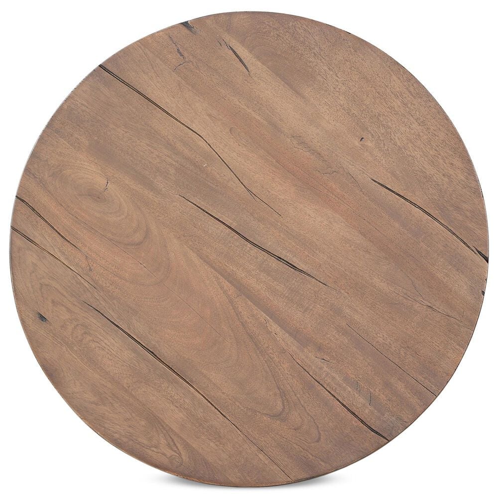 Four Hands Rivi Large End Table in Aged Belgium Bleach, , large