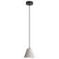 Golden Lighting Clarus 8" 1-Light LED Pendant in White Sandstone, , large