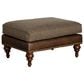 Craftmaster Furniture Corp Custom Blands Ottoman in Brown, , large