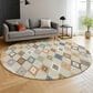 Dalyn Rug Company Kenner Beige 8" Round Area Rug, , large