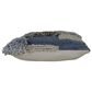 Ashley Gibbend 20" x 20" Throw Pillow in Blue, Gray and White, , large
