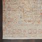 Nourison Lustrous Weave LUW02 2"2" x 7"6" Gray and Brick Runner, , large