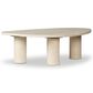 Four Hands Zion Large Coffee Table in Cream, , large
