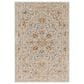 Surya Reina Light Gray, Cream, Denim, Mustard, Rust, Olive and Light Brown 6"7" x 9"6" Area Rug, , large
