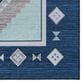 Dalyn Rug Company Phoenix 2"3" x 7"6" Denim Indoor/Outdoor Runner, , large