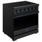 Thor Kitchen Gordon Ramsay 6 Cu. Ft. Professional Freestanding Electric Range with Blue Handle Kit in Black, , large