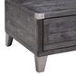 Steve Silver Keily Manual Reclining Sofa and Todoe Coffee Table in Dove Grey, , large