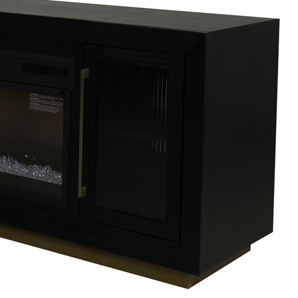 Ironleaf Montrose 74" Fireplace TV Stand in Cappuccino, , large