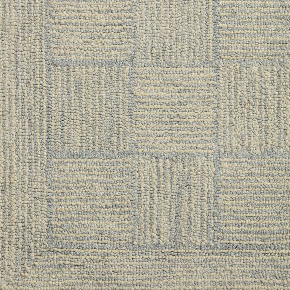 Chris Loves Julia x Loloi Francis 2&#39; x 5&#39; Silver and Sky Area Rug, , large