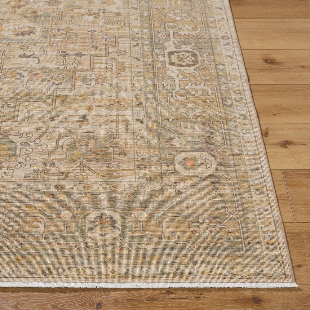 Surya Once Upon a Time Light Beige, Tan, Taupe and Dark Brown 7'10" x 9'10" Area Rug, , large