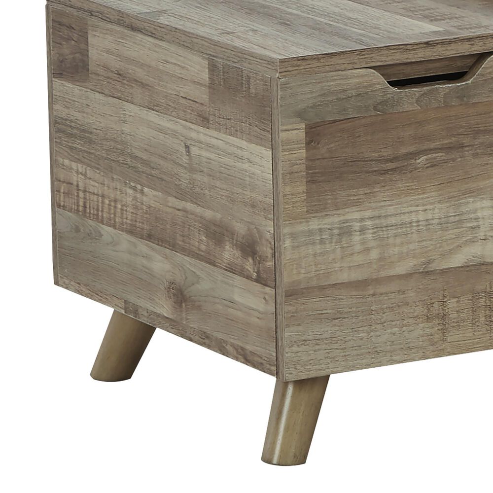 Ashley Gerdanet Storage Bench in Light Brown, , large