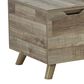 Ashley Gerdanet Storage Bench in Light Brown, , large