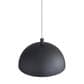 Golden Lighting Solsken 7" 1-Light Pendant in Sand Black, , large