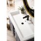 James Martin Vanities Alicante 39.5" Single Bathroom Vanity in Grey Smoke with 5 cm White Glossy Resin Top and Rectangular Sink, , large